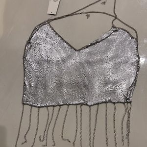 Beautiful sequin urban outfitters top